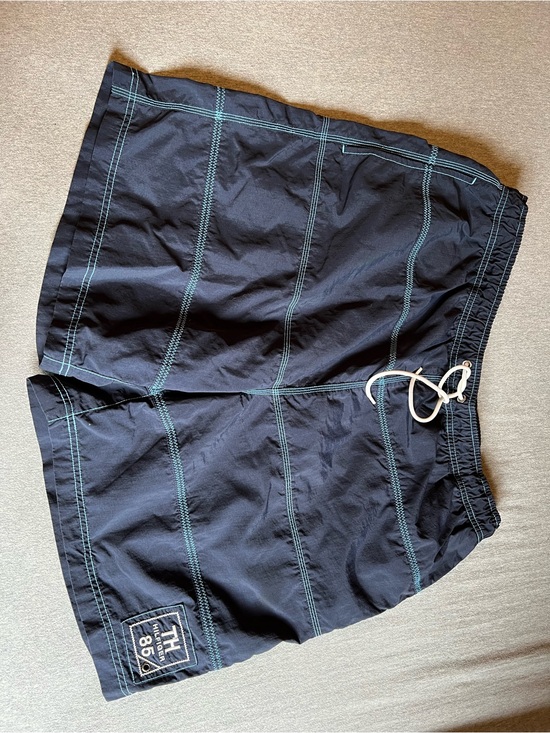 Tommy Hilfiger Other - Tommy Hilfiger Navy Swim Shorts with Teal Stitching